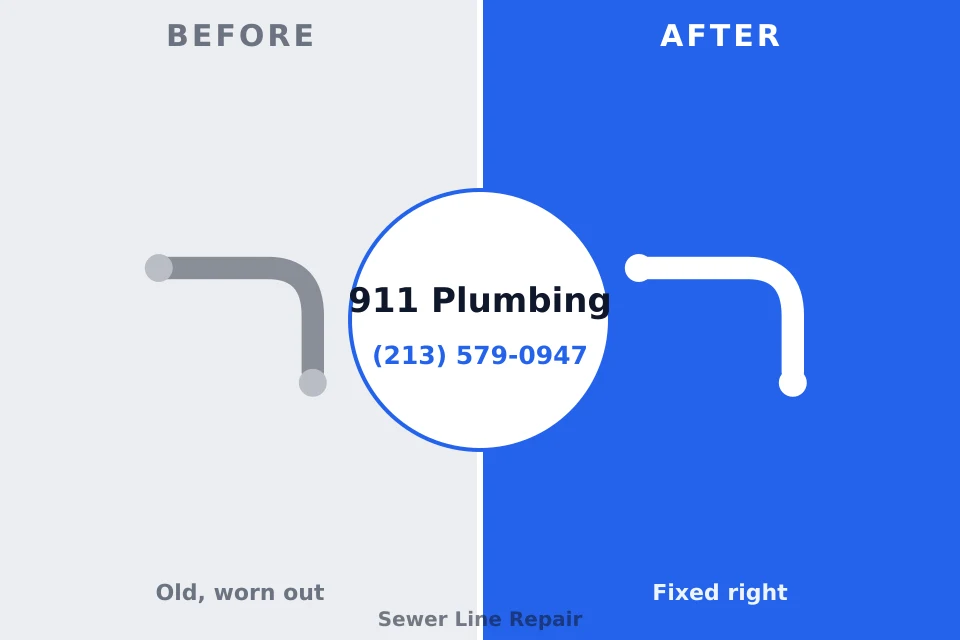 Before and after: plumbing company South Monroe, MI